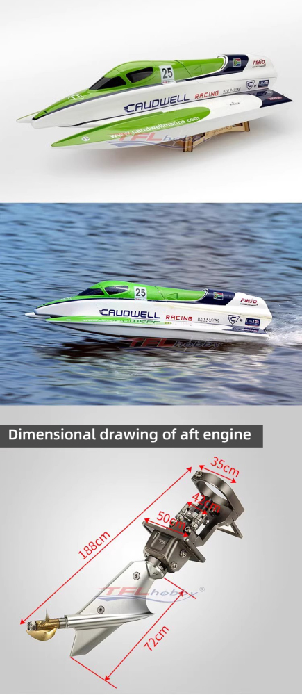 F1 Power System (Without Engine), Shaft-Driven Propeller 3619220 Suitable for Boat Type