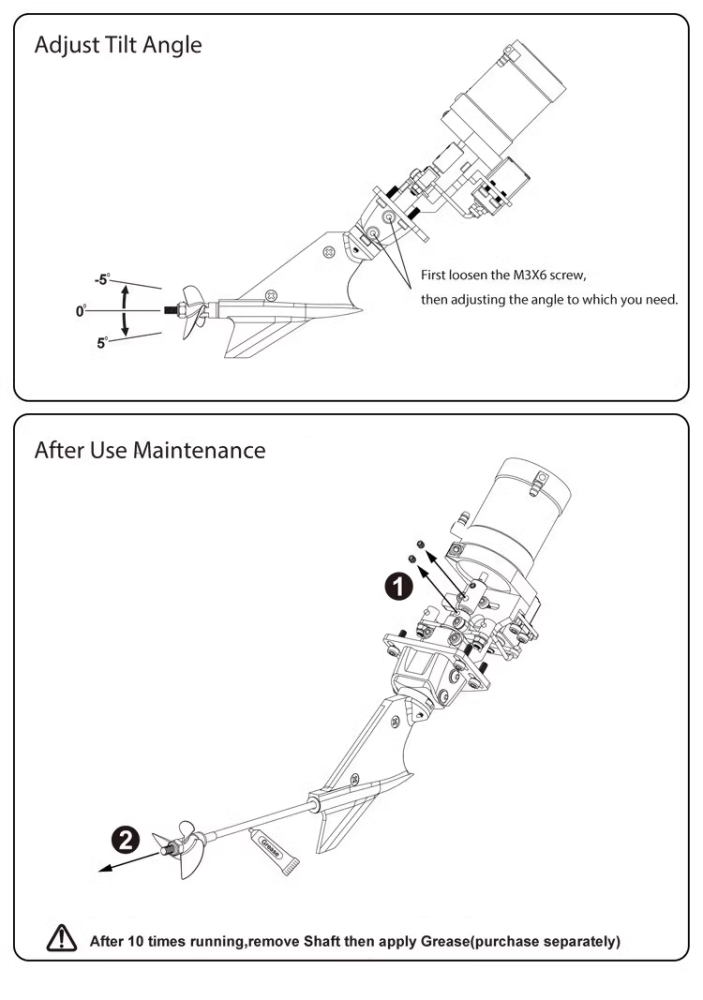 F1 Power System (Without Engine), Shaft-Driven Propeller 3619220 Suitable for Boat Type