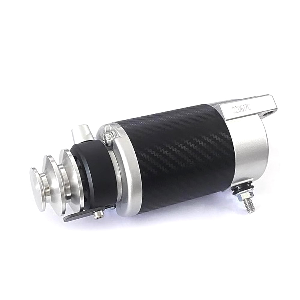 Portable Gasoline Engine Starter RC Boat Accessories Two-speed flywheel Engine Starter（Without Battery）