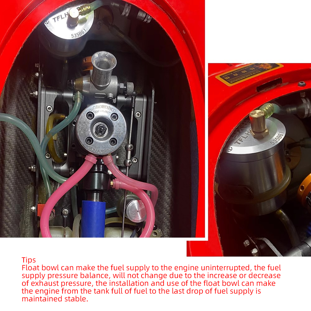 FLT 535B61 float chamber RC Boat Accessories Balance tank applicable to all boat model methanol engine