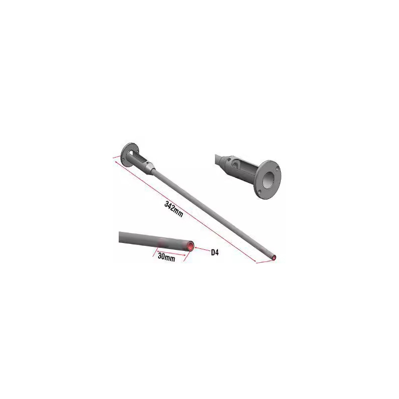 TFL Hard Shaft Motor Mount Aluminum Motor Mount 4mm Straight Shaft Bushing With Motor Base For Rc Boat Models