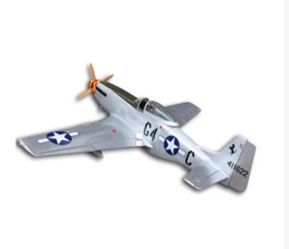P-51 Mustang 68inch 20CC Electric/Gasoline Composite