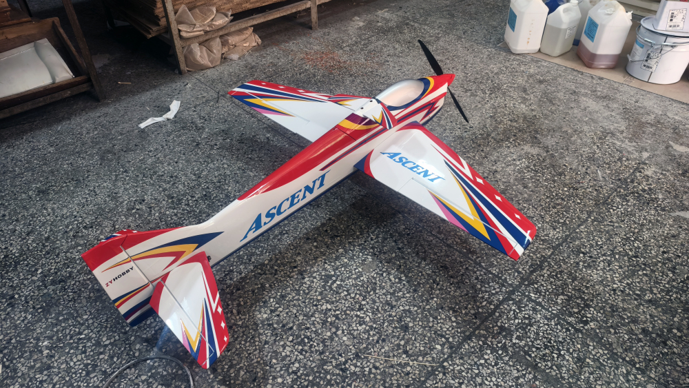 ELIXIR F3A M070 F3A-80 Composite Fuselage RC Airplane Scale Model KIT Version