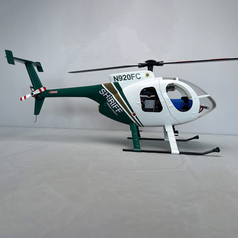 Roban 470size MD-500E Bird Heilcopter RC Heilcopter GPS Mode X2 Flight Control System LED Lighting System RTF Version