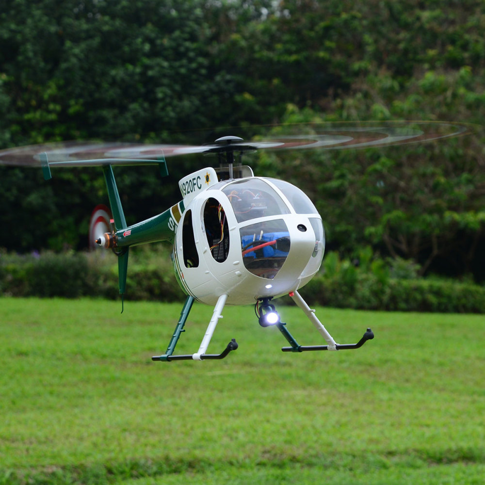 Roban 470size MD-500E Bird Heilcopter RC Heilcopter GPS Mode X2 Flight Control System LED Lighting System RTF Version