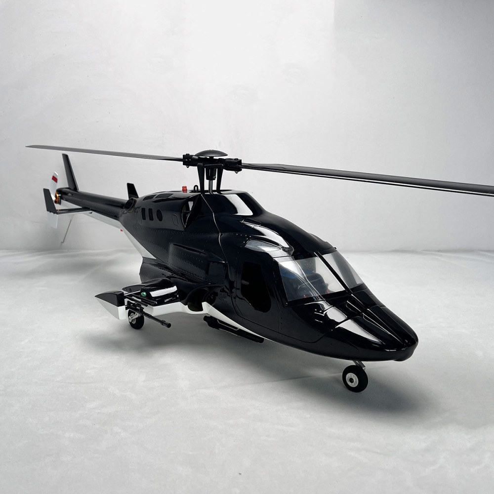 Roban 470 Size Airwolf RC Helicopter GPS Mode X2 Flight Control System LED Lighting System RTF version