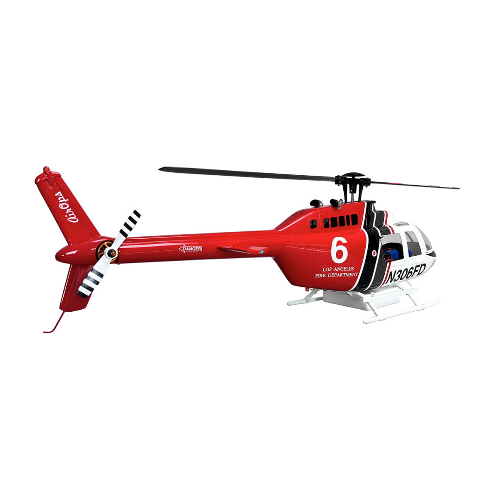 Roban 470size Bell-206 RC Helicopter 470-Class Model, GPS Mode RTF Version LED Lighting System