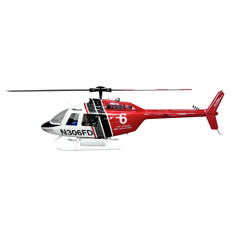 Roban 470size Bell-206 RC Helicopter 470-Class Model, GPS Mode RTF Version LED Lighting System