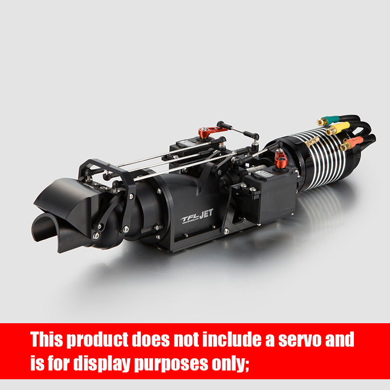 Metal Water Jet Propellers Jet Pump Water Jet Drive Boat Remote Control Ship Model Modification(Servo not included)