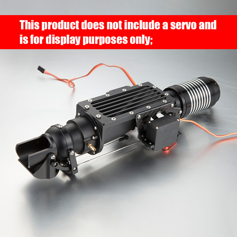 Metal Water Jet Propellers Jet Pump Water Jet Drive Boat Remote Control Ship Model Modification(Servo not included)