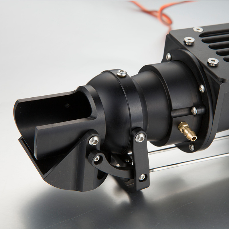 Metal Water Jet Propellers Jet Pump Water Jet Drive Boat Remote Control Ship Model Modification(Servo not included)