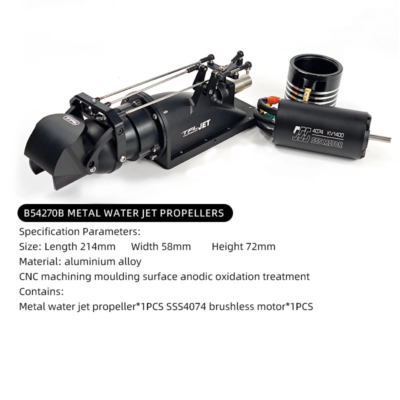 Metallic Water Jet Metal Water Jet Propellers Jet Pump Water Jet Drive Boat Remote Control ...