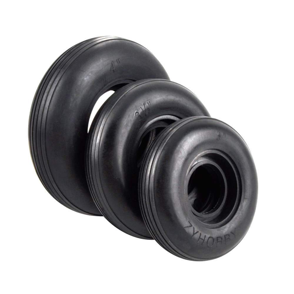 ZYHOBBY PU Wheel Tyre 1.75/2.5inch Rubber PU Wheel Tyre For RC Airplane Models 1 Piece