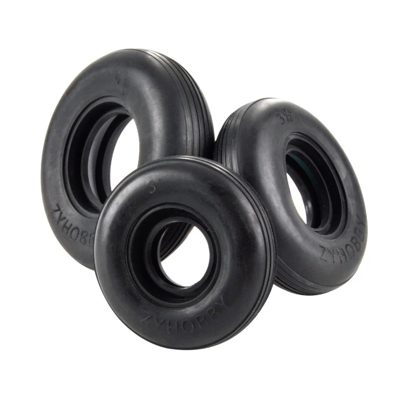 ZYHOBBY PU Wheel Tyre 1.75/2.5inch Rubber PU Wheel Tyre For RC Airplane Models 1 Piece