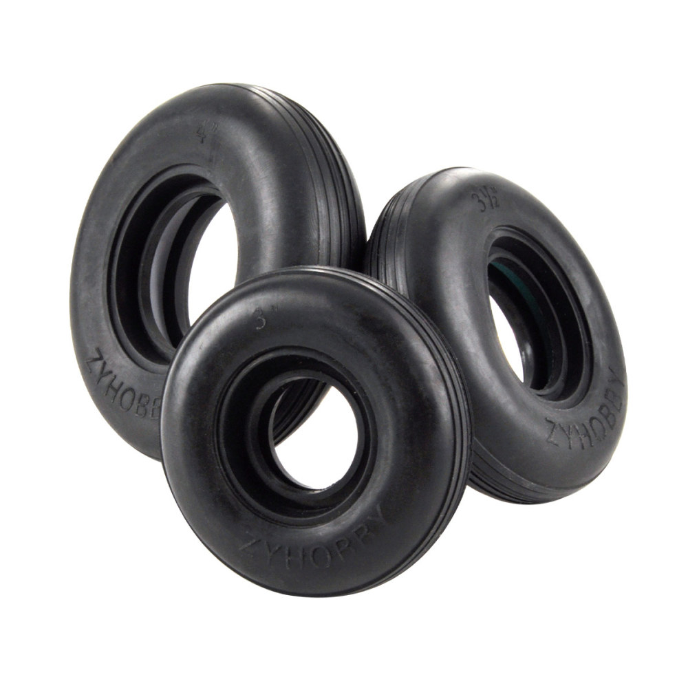 ZYHOBBY PU Wheel Tyre 1.75/2.5inch Rubber PU Wheel Tyre For RC Airplane Models 1 Piece