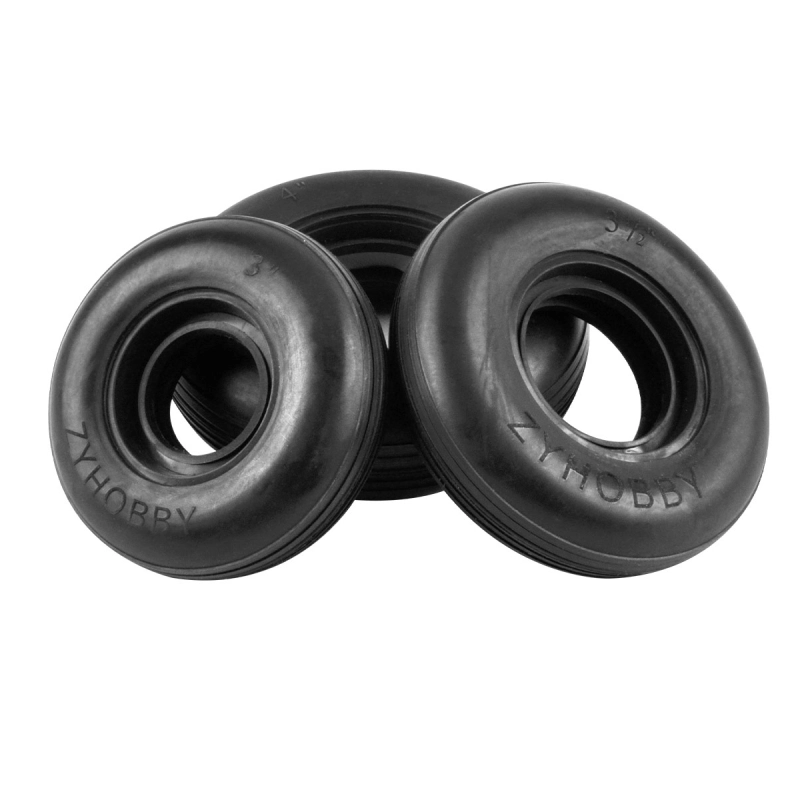 ZYHOBBY PU Wheel Tyre 1.75/2.5inch Rubber PU Wheel Tyre For RC Airplane Models 1 Piece