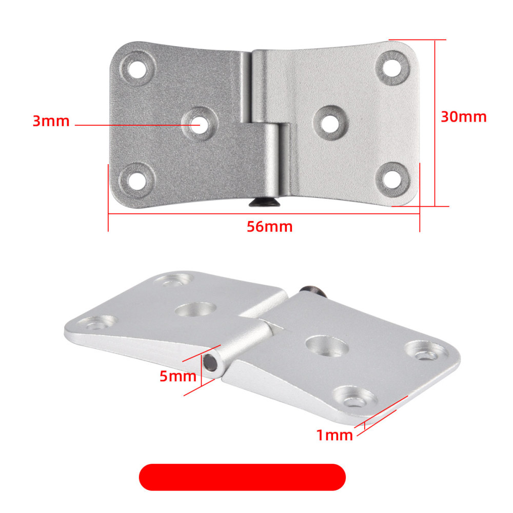 Aircraft Fuselage Parts hinges silver