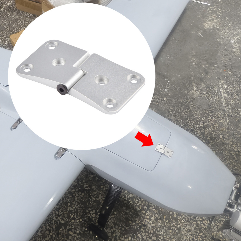 Aircraft Fuselage Parts hinges silver