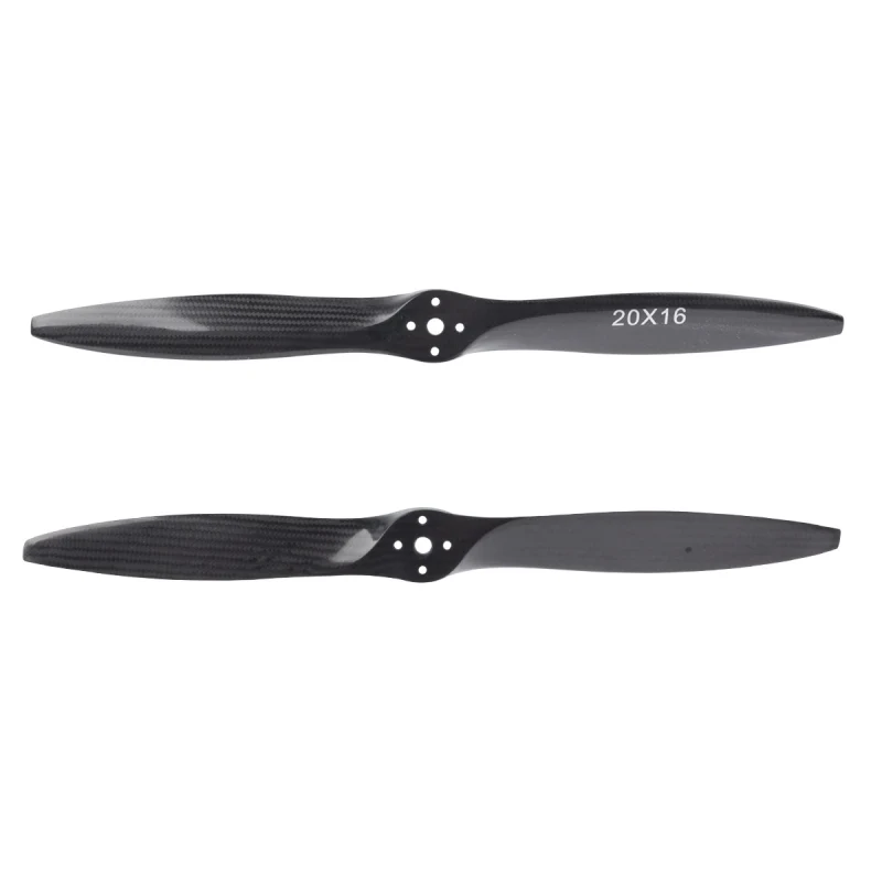 Propeller Carbon Fiber Propeller Black 20*16 inch For DLE55/55RA/60/61 Engine