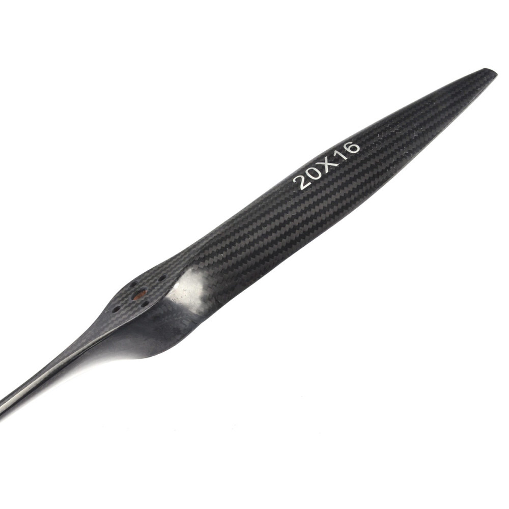 Propeller Carbon Fiber Propeller Black 20*16 inch For DLE55/55RA/60/61 Engine