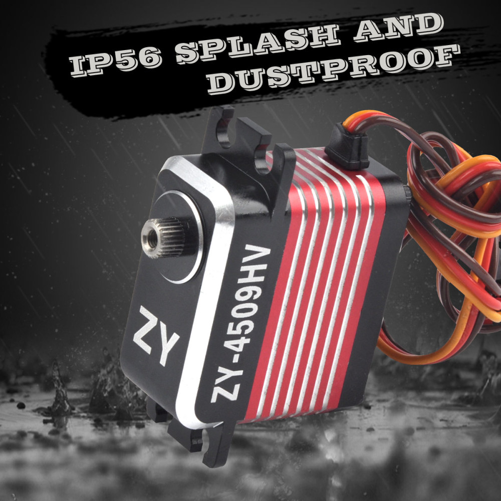 ZY Servo ZY-4509HV 45KG High Voltage Brushless Digital Servo High Torque Metal Casing