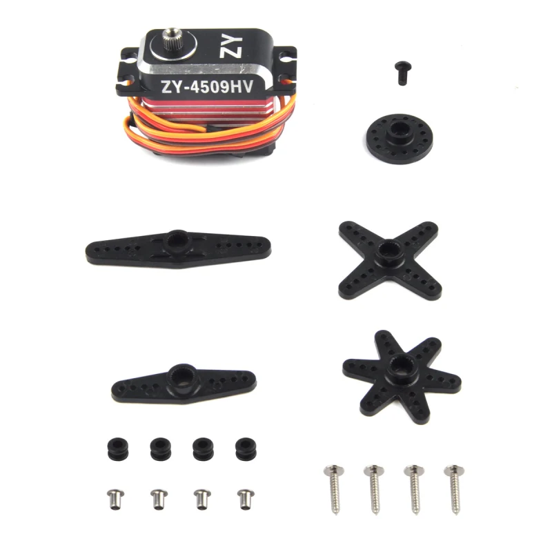 ZY Servo ZY-4509HV 45KG High Voltage Brushless Digital Servo High Torque Metal Casing