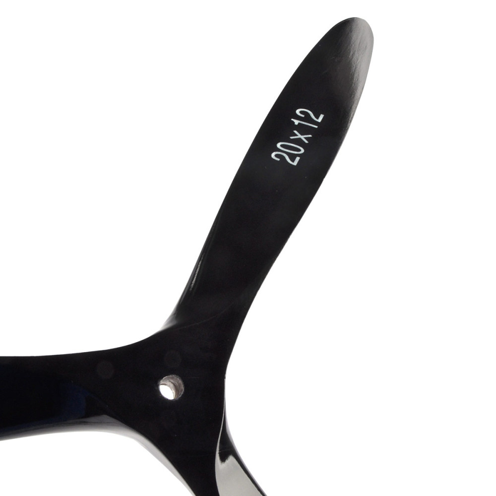 Wooden Propeller 20 inch 3-blade Beech Wooden Propeller Prop CCW For RC Gasoline Airplane Model