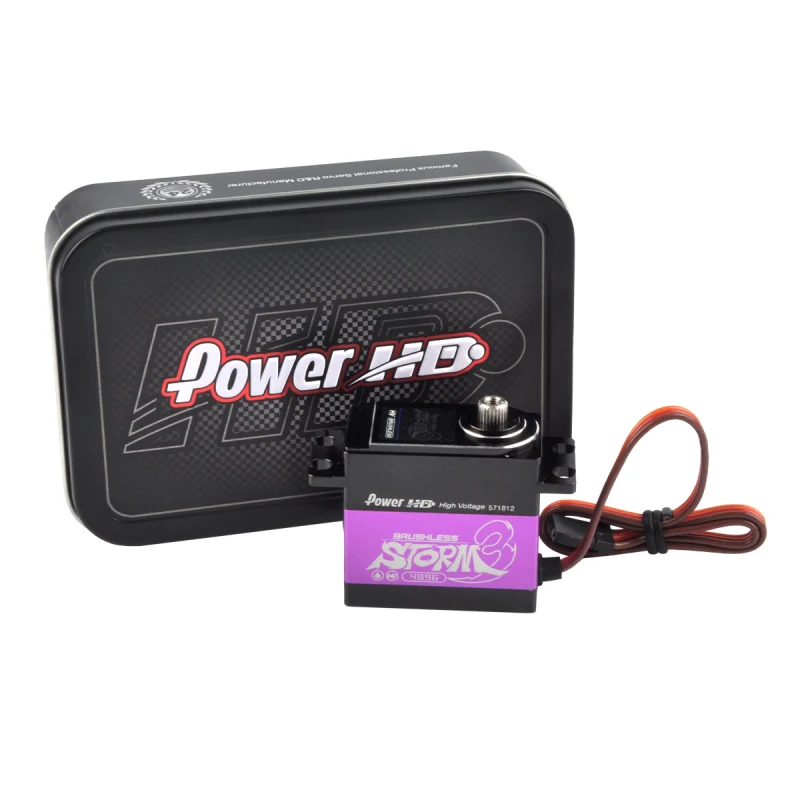 POWER HD STORM-3 32KG Brushless Servo High Voltage High Torque Metal Housing