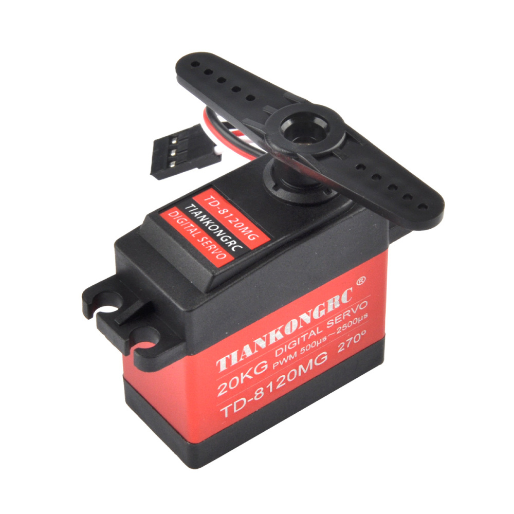TD Digital Servo TD-8120MG-90 TD-8120MG-270 High Torque Metal Housing Double Ball Bearings