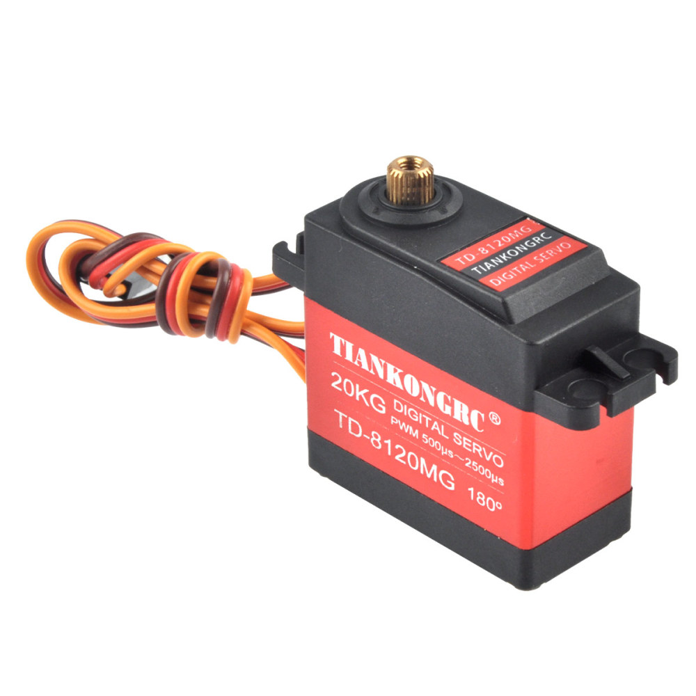 TD Digital Servo TD-8120MG-90 TD-8120MG-270 High Torque Metal Housing Double Ball Bearings