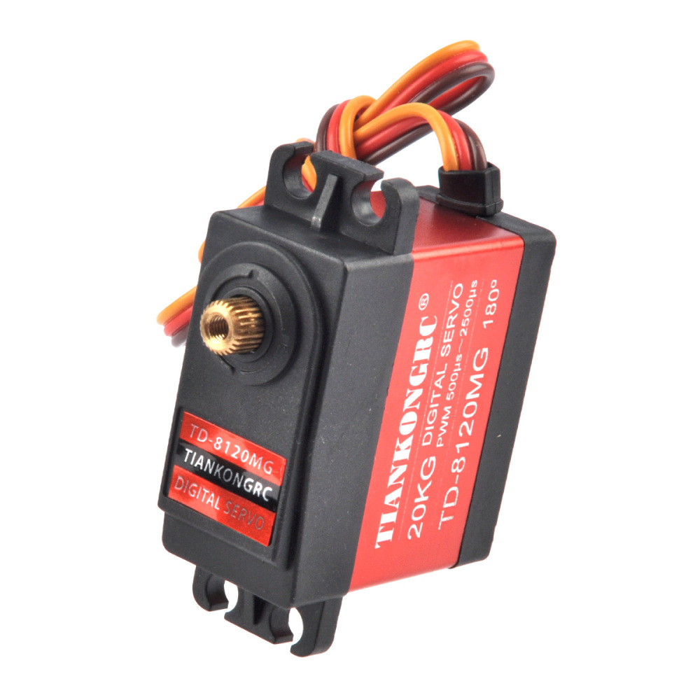 TD Digital Servo TD-8120MG-90 TD-8120MG-270 High Torque Metal Housing Double Ball Bearings