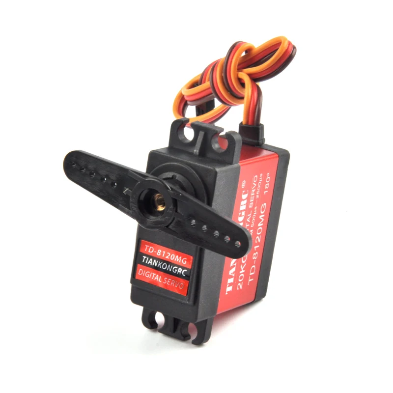 TD Digital Servo TD-8120MG-90 TD-8120MG-270 High Torque Metal Housing Double Ball Bearings