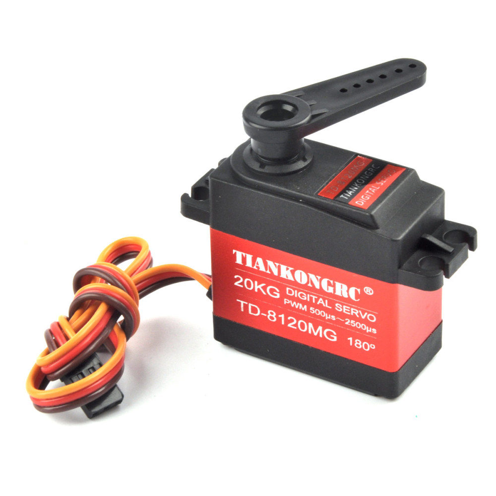 TD Digital Servo TD-8120MG-90 TD-8120MG-270 High Torque Metal Housing Double Ball Bearings