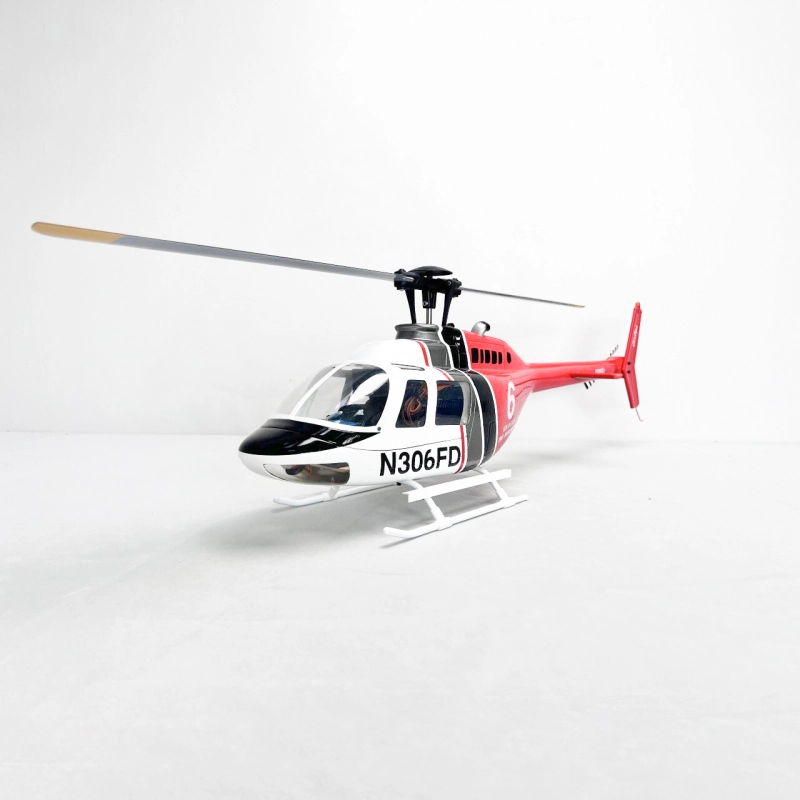 Roban 450size B206 Bell-206 Heilcopter RC Heilcopter GPS Mode X1 /X2 Flight Control System LED Lighting System RTF Version