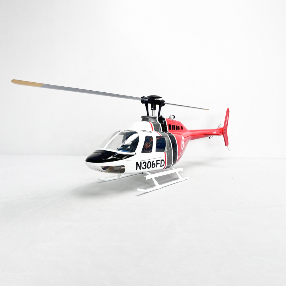 Roban 450size B206 Bell-206 Heilcopter RC Heilcopter GPS Mode X1 /X2 Flight Control System LED Lighting System RTF Version