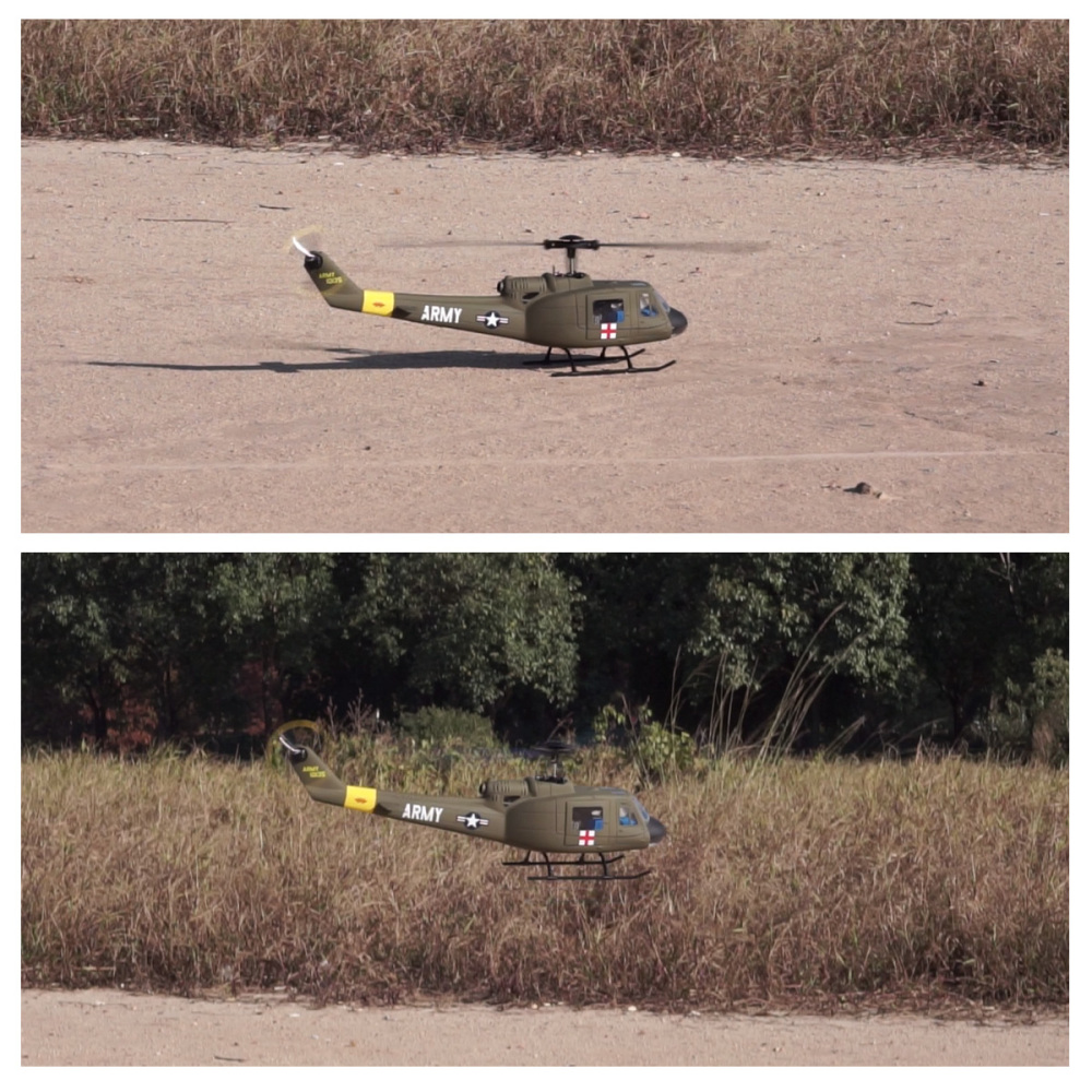 Roban 450size UH-1D Heilcopter RC Heilcopter GPS Mode X1 Flight Control System LED Lighting System RTF Version