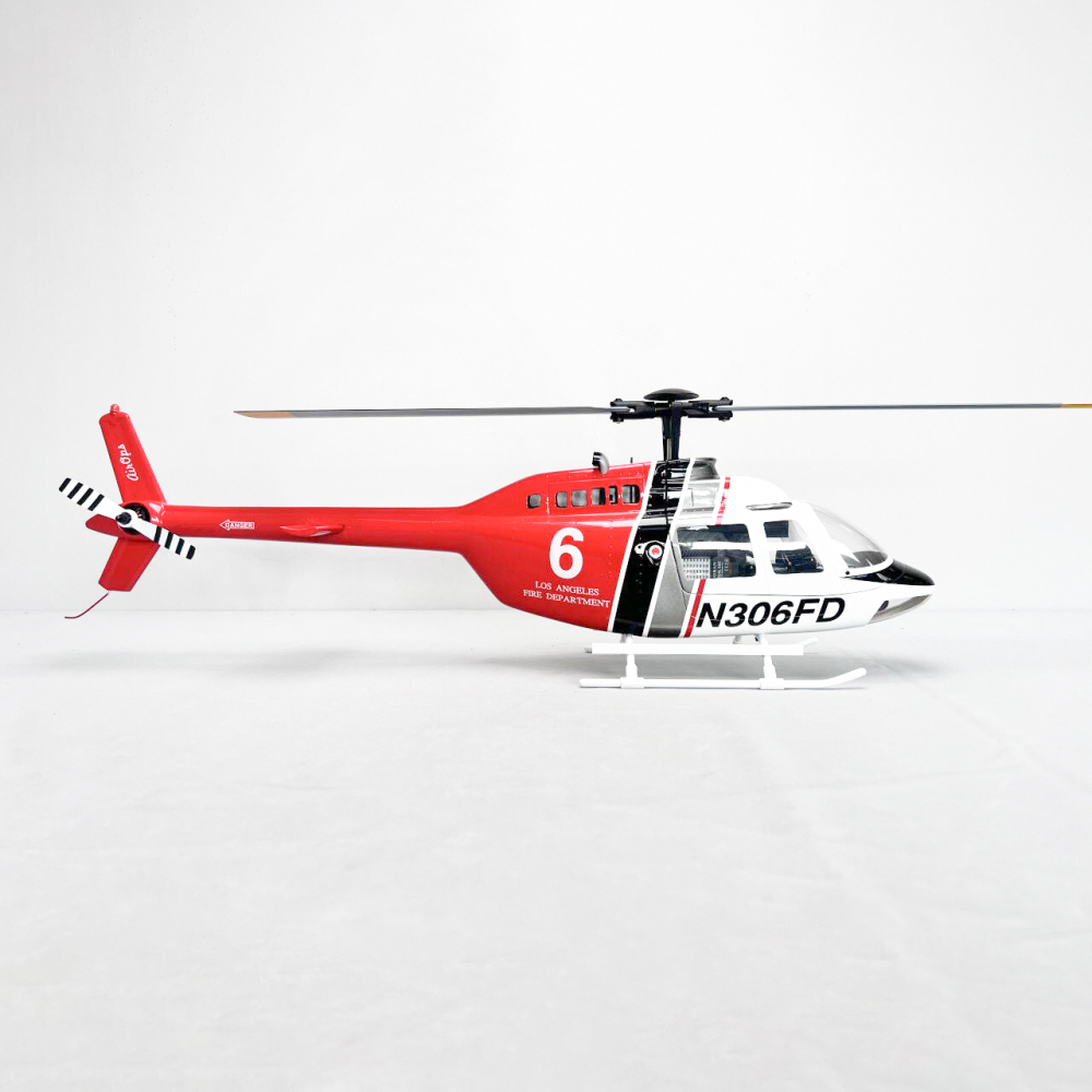 Roban 450size B206 Bell-206 Heilcopter RC Heilcopter GPS Mode X1 /X2 Flight Control System LED Lighting System RTF Version