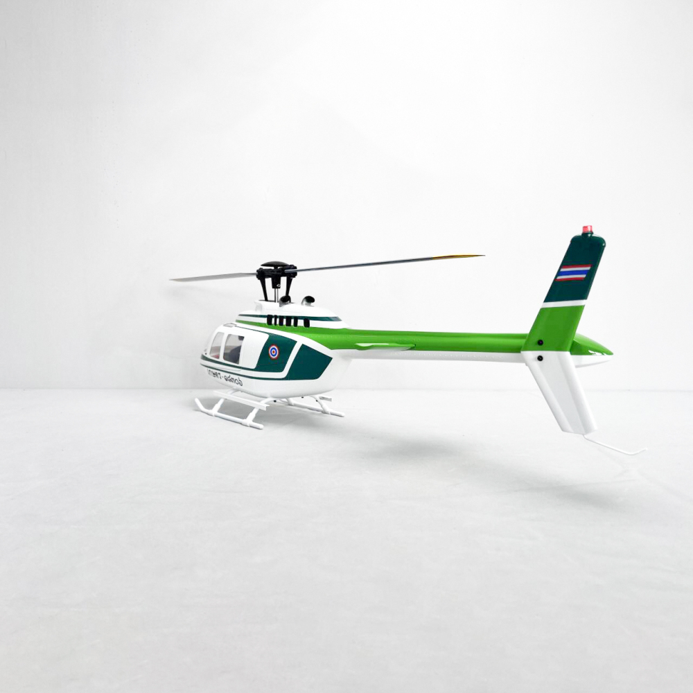 Roban 450size B206 Bell-206 Heilcopter RC Heilcopter GPS Mode X1 /X2 Flight Control System LED Lighting System RTF Version