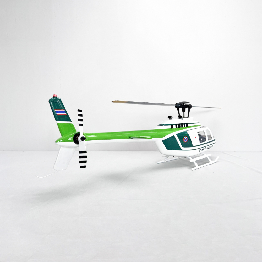 Roban 450size B206 Bell-206 Heilcopter RC Heilcopter GPS Mode X1 /X2 Flight Control System LED Lighting System RTF Version