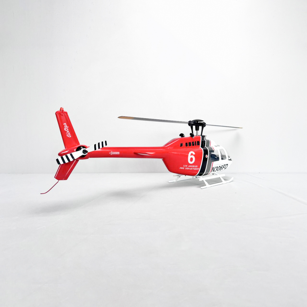 Roban 450size B206 Bell-206 Heilcopter RC Heilcopter GPS Mode X1 /X2 Flight Control System LED Lighting System RTF Version