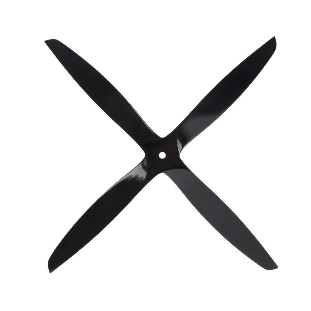 Propeller  Wooden Propeller 4 Blade Propeller CW for RC Airplane （12*5inch,Tractor）