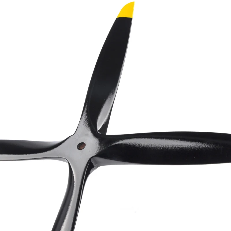 Propeller  Wooden Propeller 4 Blade Propeller CW for RC Airplane （12*5inch,Tractor）