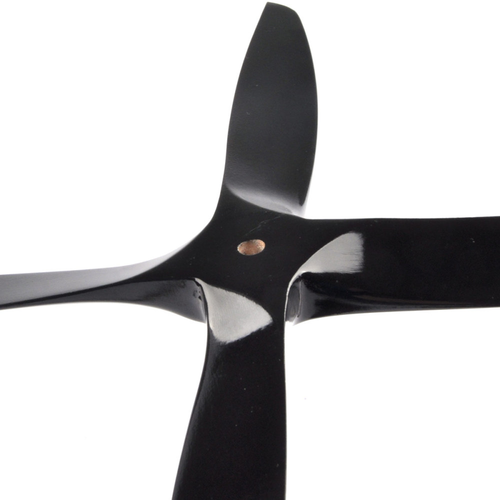 Propeller  Wooden Propeller 4 Blade Propeller CW for RC Airplane （12*5inch,Tractor）