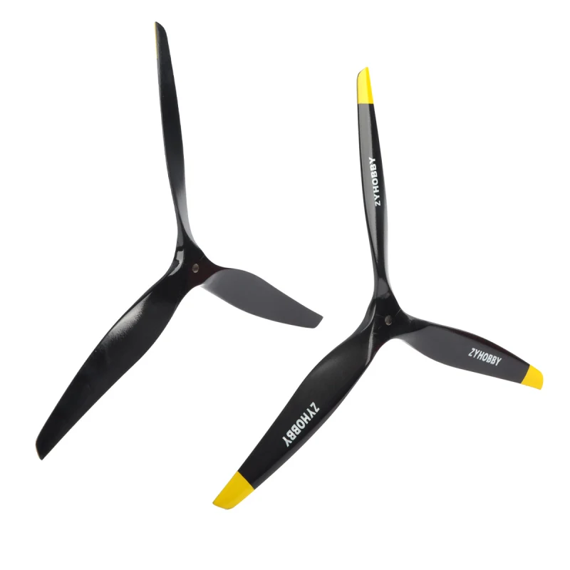 ZYHOBBY 3 Bladed Propeller CW Length 35.5CM for RC Airplane(14*7inch,Tractor)