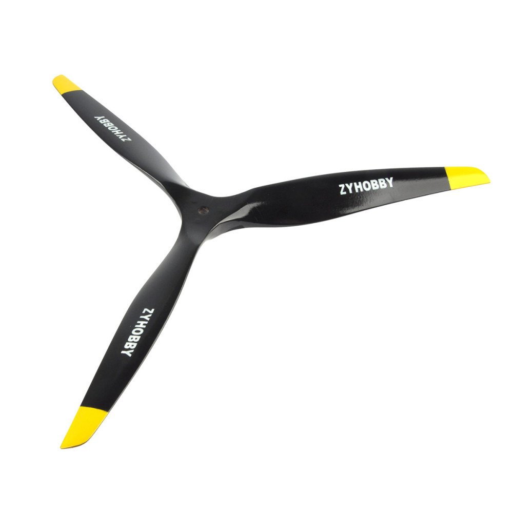 ZYHOBBY 3 Bladed Propeller CW Length 35.5CM for RC Airplane(14*7inch,Tractor)