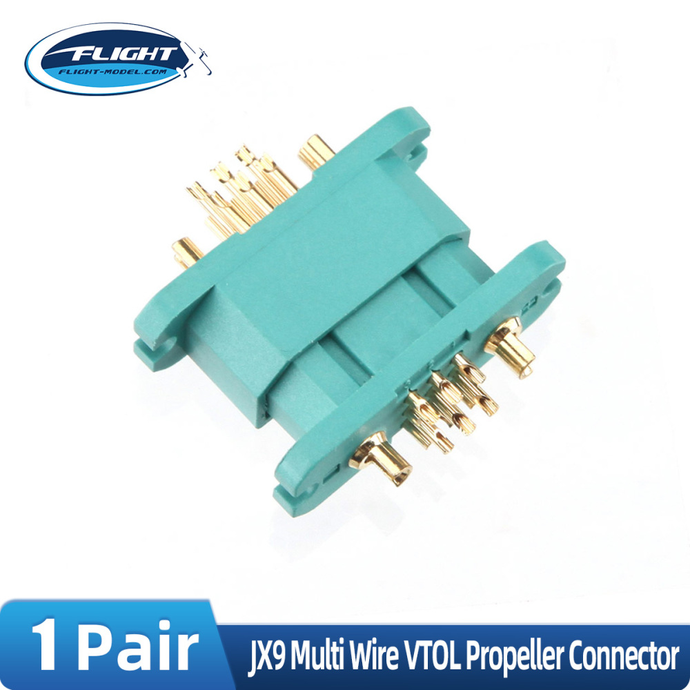 JX9 Multi Wire VTOL pro connector with Servo Extension Plug signal wire for RC Airplane turbine jet