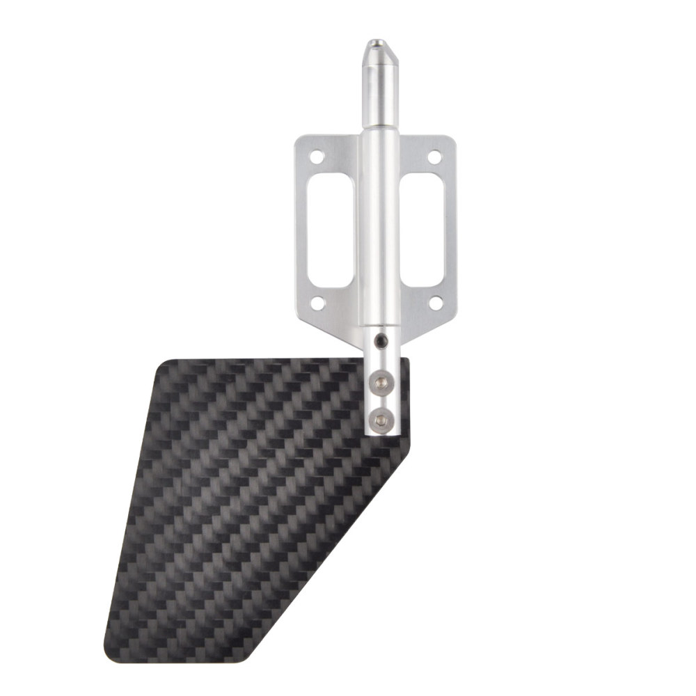 Steering Rudder 6061 Aluminum Alloy + Carbon Fiber Plate Rudder Suitable for Water Rafting Aircraft
