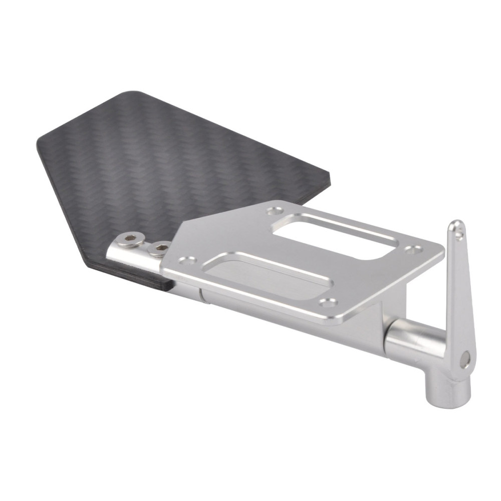 Steering Rudder 6061 Aluminum Alloy + Carbon Fiber Plate Rudder Suitable for Water Rafting Aircraft