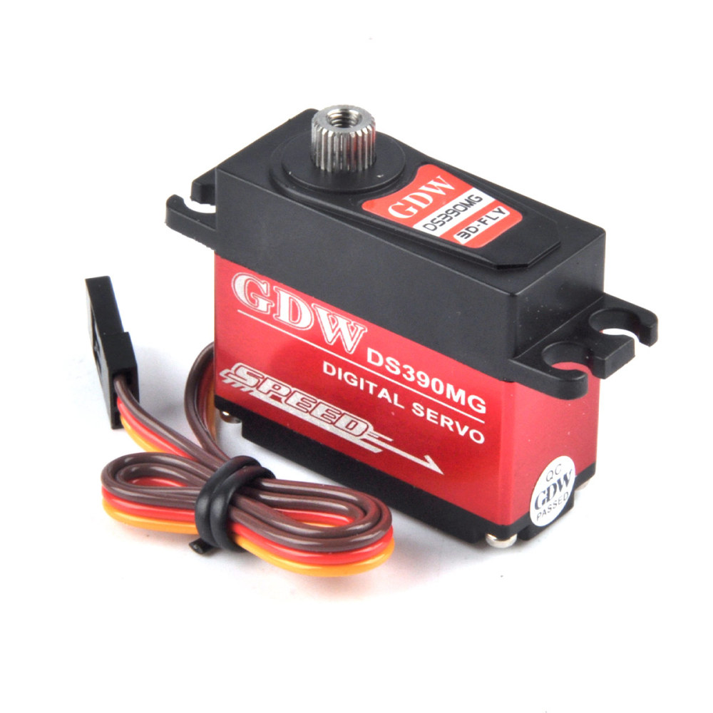 GDW Digital Servo Digital High Voltage Medium Fixed Wing Servos Hightorgue Metalhousing