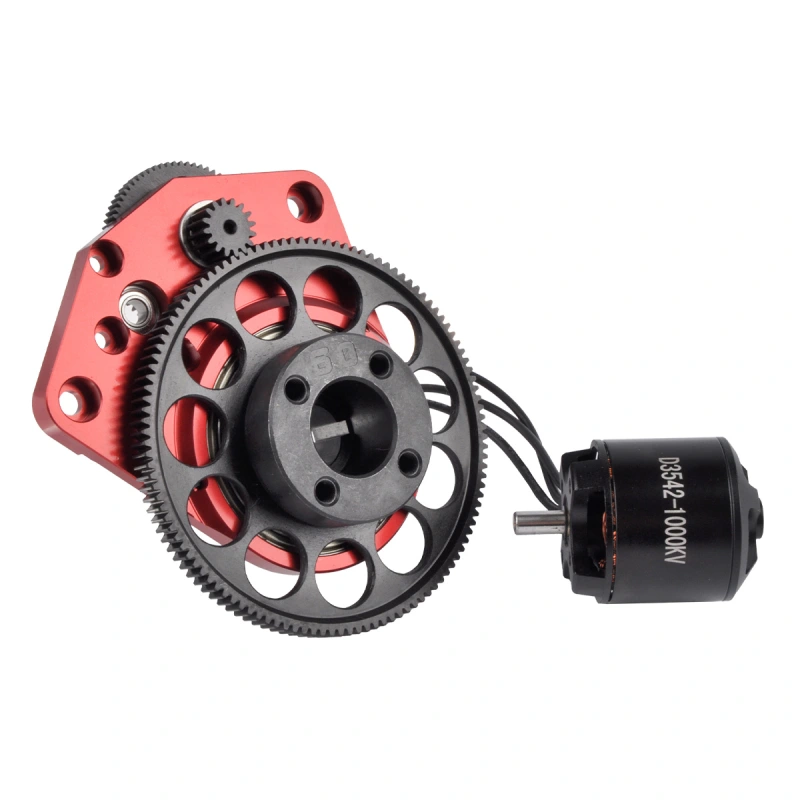 Electric Starter with Motor for DLE130CC DLE120CC DLE111CC DLE61CC DLE60CC Gasoline Engine RC Model Plane (Starter with Motor)